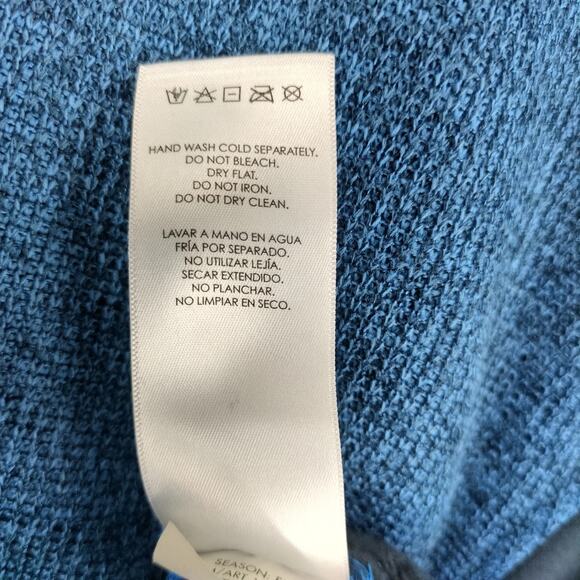 Spyder Outbound Mid-Weight 1/2 Zip Core Sweater Pullover Jacket Men's L Navy - Picture 9 of 10